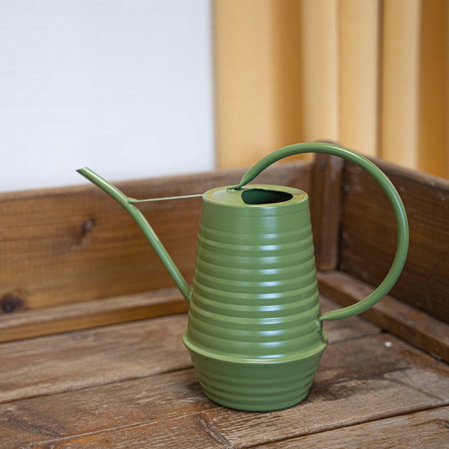 Grüne Gießkanne - Zink - 1 Liter