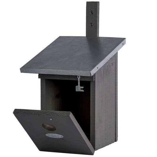 Vogelhaus Kohlmeise – Nistkasten – Grau